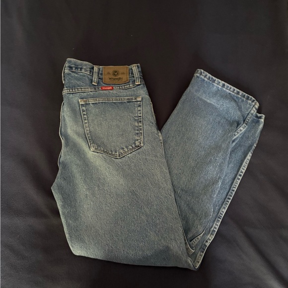 Wrangler Other - Wrangler Men's Relaxed Fit Light Blue Jeans